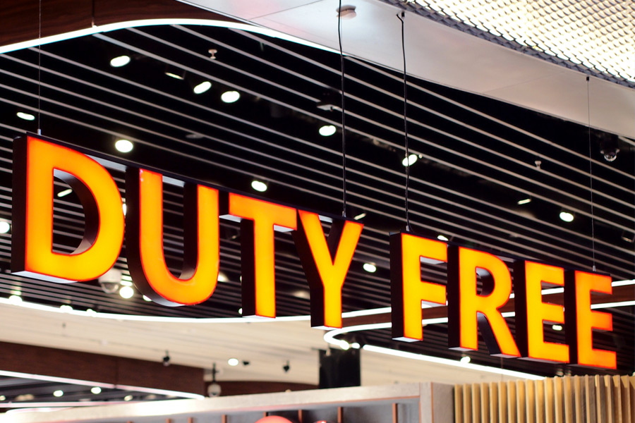 時間がないときはDuty Freeを活用